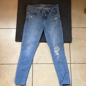Levi's Light Blue Skinny Jeans